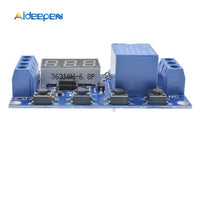 DC 6 30V Support Micro USB 5V LED Display Automation Cycle Delay Timer Control Off Switch Delay Time Relay 6V 9V 12V 24V