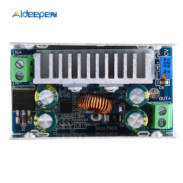 DC 60V 200W 15A Step Down Converter Buck Board Adjustable Voltage Modu ...