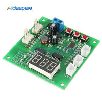 DC 8 60V 2 Way Cooling PWM LED Digital Fan Temperature Controller Temperature Speed Governor Thermostat Regulator 12V 24V 48V