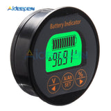 DC 8 80V 50A 100A 350A TR16 Coulomb Counter Meter Battery Capacity Indicator Ammeter Voltmeter Battery Tester for Li ion Lipo