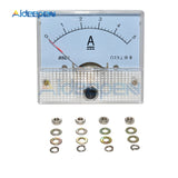 DC Analog Panel Voltmeter Ammeter Amp Volt Meter Gauge 85C1 30V 50V 5A 10A