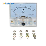 DC Analog Panel Voltmeter Ammeter Amp Volt Meter Gauge 85C1 30V 50V 5A 10A