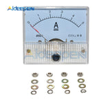 DC Analog Pointer Current Meter Panel 5A AMP Gauge Mechanical Ammeters 85C1