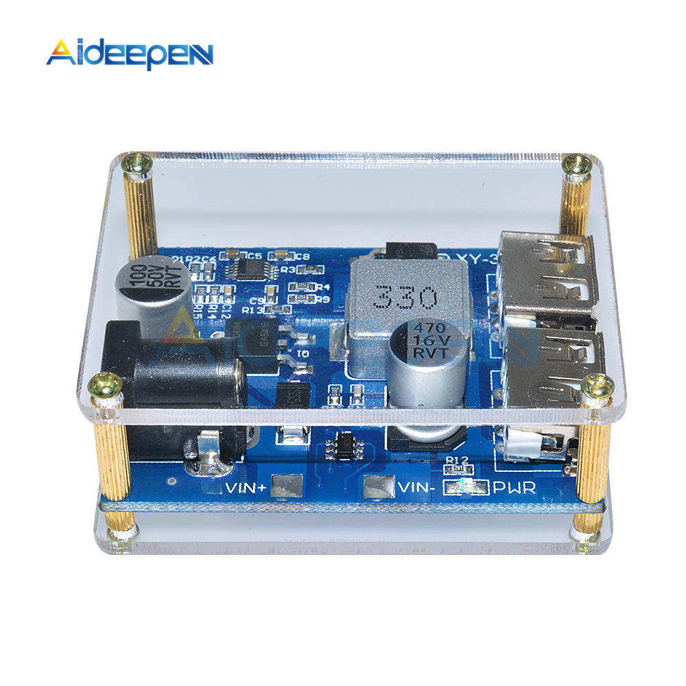 EPLZON DC 6V 9V 12V 24V To DC 5V 5A Buck Converter Module V-36V Step - Foto 3