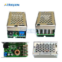 DC DC 9V 12V 24V 36V To 5V Step Down Board 5A 4 USB Output Buck Converter Power Supply Module with Aluminum Shell For Phones