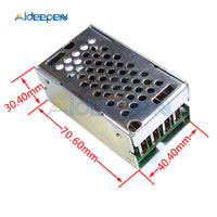 DC DC 9V 12V 24V 36V To 5V Step Down Board 5A 4 USB Output Buck Converter Power Supply Module with Aluminum Shell For Phones
