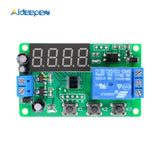 DC12V Time Delay Relay LED Digital Automation Delay Relay Trigger Time Timer Control Cycle Adjustable On Off Switch Relay Module