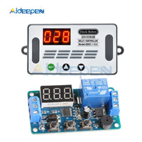 DDC 332 DC 12V Timer Delay Relay LED Digital Relays Trigger Cycle Timer Delay Switch Timing Control Module Board with Car Buzzer