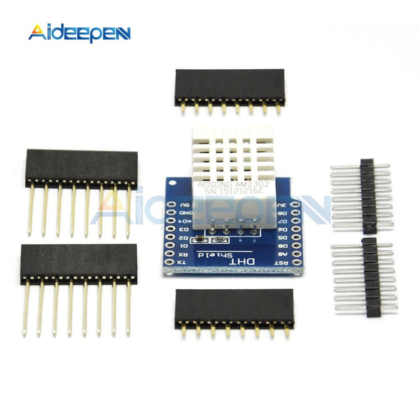 DHT Pro Shield Board Module DHT22 AM2302 Temperature and Humidity Sensor Shield Module DIY KIT for Wemos D1 Mini