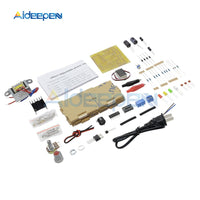 DIY Kits LM317 Adjustable Voltage Regulator AC DC 110V to 12V Step Down Power Converter Transformer Supply Module US Plug Case