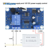 DK W1308 DC 12V AC 100 240V 10A Digital Thermostat Temperature Controller Regulator Heating Cooling Thermometer Dual LED Display