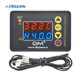DMT01 DC 24V 20A 240W Incubator Temperature Controller Thermometer Cooling Heating Temp Regulator Digital Dual Display with NTC on AliExpress