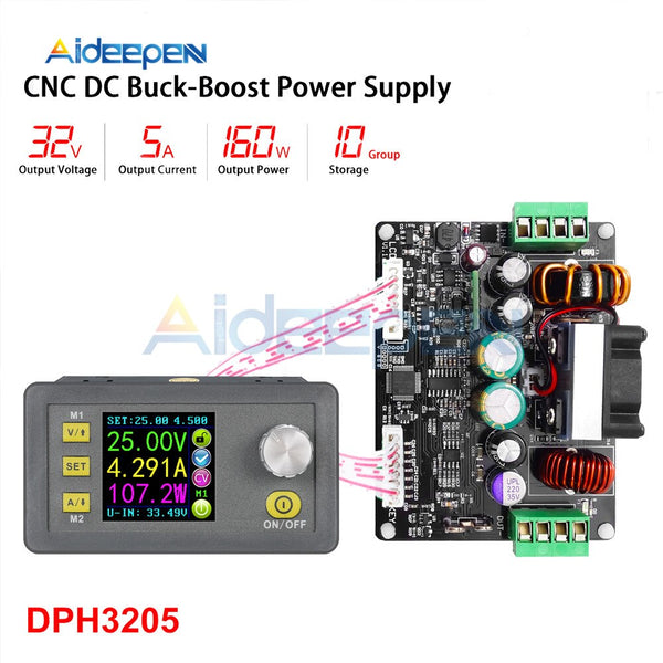DPH3205 Digital Voltmeter Buck boost Converter Constant Voltage Current Ammeter Control Power Supply DC 0 32V 160W