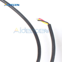 DS18B20 Waterproof Digital Temperature Probe Temperature Sensor Probe NTC Thermistor Thermal Cable 2 Meter 2M