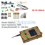 DSO311 Assembled Digital Oscilloscope STM32 12 Bit with Case Box Shell Mini 2.4" TFT LCD Display DC 9V 200mA Replace DSO138