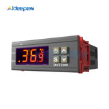 DST1000 DC 12V 24V Digital Thermostat Temperature Controller Heating Cooling DS18B20 Sensor Waterproof Cable Replace STC 1000