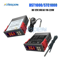 DST1000 STC 1000 12V 24V 110V 220V LED Digital Temperature Controller Incubator Thermoregulator Thermostat with Heater Cooler