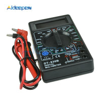 DT830B AC/DC Digital Multimeter 750/1000V Voltmeter Ammeter Ohm Tester Safety Handheld Meter Digital Multimeter With Test Leads on AliExpress