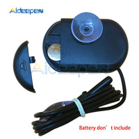 Digital LCD Screen Sensor Aquarium Thermometer Wired Aquarium Fish Tank Temp Meter Electronic Temperature Measurement Black