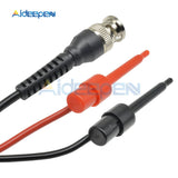 Digital Oscilloscope BNC Probe Test Leads Q9 Male Connector to Dual Alligator Clip Oscilloscope Probe Test Line Cable Test Hook