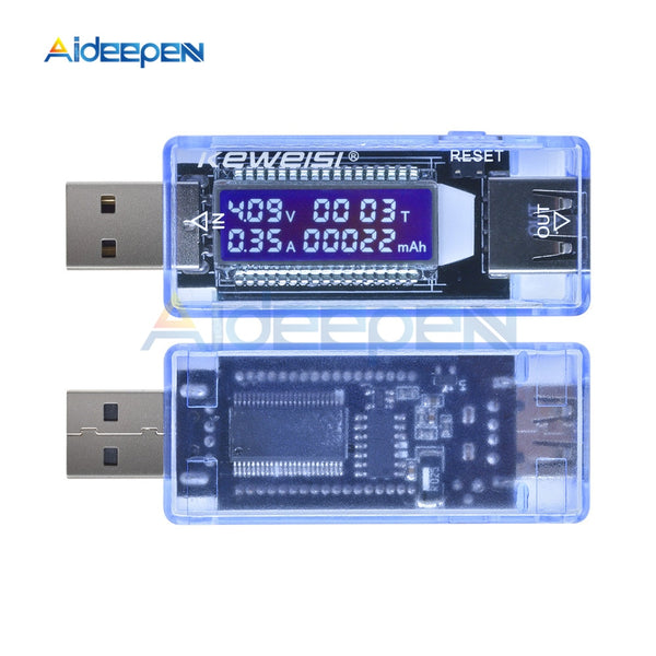 Digital USB Tester Voltmeter Power Bank Diagnostic Tool Current Voltage Capacity Doctor Charger Tester Meter Ammeter on AliExpress