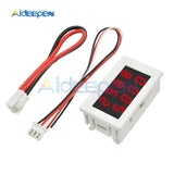 Digital Voltmeter Ammeter DC 100V 200V 10A Panel Car Amp Volt Motorcycle Voltage Indicator Current Meter Tester Dual LED Display
