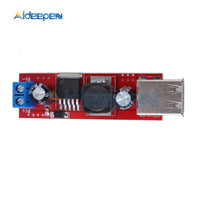 Double USB Charge DC DC Step down Converter Module DC 6V 40V To 5V 3A for Vehicle Charger LM2596 Dual USB