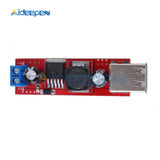 Double USB Charge DC DC Step down Converter Module DC 6V 40V To 5V 3A for Vehicle Charger LM2596 Dual USB