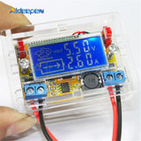 Dual Display DC DC 5 23V To 0 16.5V 3A Adjustable Step Down Power Supply Buck Converter LCD Step down Voltage Regulator + Case