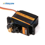 ES08MA II Mini Metal Gear Analog Servo Digital Micro Steering Servos Gear for Fixed Wings 450 RC Helicopter 200mA