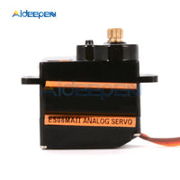 ES08MA II Mini Metal Gear Analog Servo Digital Micro Steering Servos Gear for Fixed Wings 450 RC Helicopter 200mA