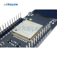 ESP32 ESP 32 ESP8266 0.96 Inch White OLED Display 18650 Lithium Battery Shield WiFi Bluetooth Development Board CP2102 Module