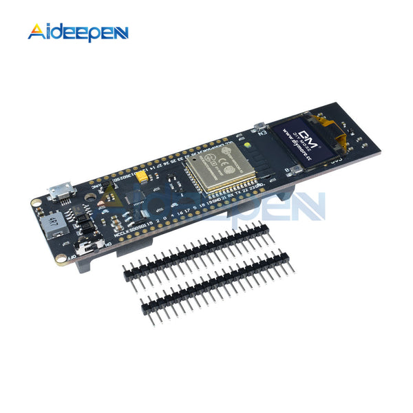 ESP32 ESP 32 ESP8266 0.96 Inch White OLED Display 18650 Lithium Battery Shield WiFi Bluetooth Development Board CP2102 Module