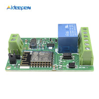 ESP8266 ESP 12F Relay Module 10A 220V Network Relay WIFI Module 4 Layers Board TVS Input Automatic Protection Input DC 7V~30V