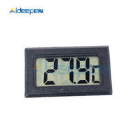 Embedded LCD Digital Thermometer for Freezer Indoor Convenient Temperature Sensor Meter Thermometer for Refrigerator Fridge