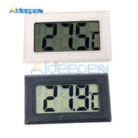 Embedded LCD Digital Thermometer for Freezer Temperature Sensor Meter  50~110 Degree Refrigerator Fridge Thermometer