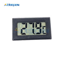 Embedded LCD Digital Thermometer for Freezer Temperature Sensor Meter  50~110 Degree Refrigerator Fridge Thermometer