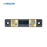 External Shunt FL 2 50A/75mV Current Amp Meter Ammeter Ampere Panel Meter Shunt