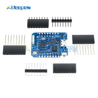 For WEMOS D1 Mini Pro 16M Bytes External Antenna Connector NodeMCU ESP8266 ESP 8266EX CP2104 WIFI Development Board Micro USB