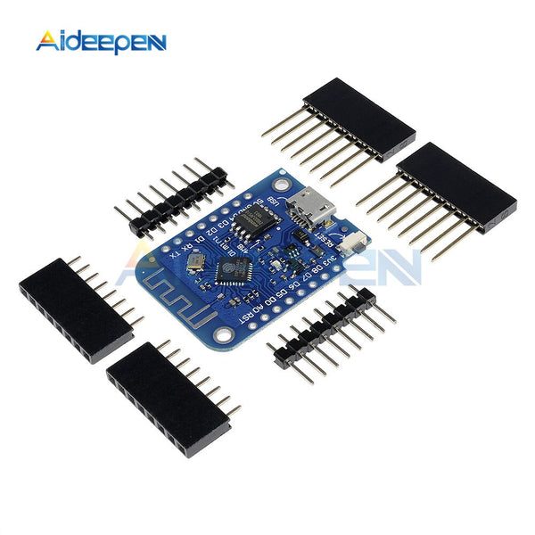 Wemos D1 Mini V3.0.0 WIFI Internet of Things ESP8266 CH340 4MB Development  Board