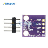 GY 213V SHT20 SHT20 Temperature Humidity Measure Sensor Module Board Breakout Transducers IIC I2C Board 2.7uW 1.5V 3.6V