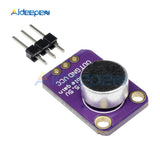 GY MAX4466 MAX4466 Electret Microphone Amplifier Module Adjustable Gain OUT GND VCC Amplifier Board 2.4 5V DC For Arduino