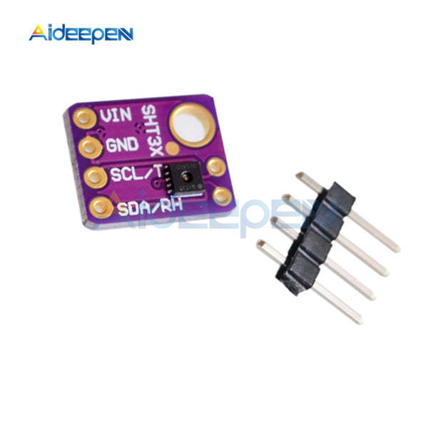 GY SHT31 D Digital Temperature Humidity Sensor Module I2C Breakout Board 2.4 5.5V for Arduino Thermometer hygrometer DIY Kit