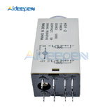H3Y 2 DC 12V 24V AC 110V 220V Delay Timer Time Relay 0   30 Minutes Solid State Delay Relay with Base on AliExpress