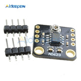 High Accuracy AD623 Programmable Gain Instrumentation Amplifier Board Module Dual Single Power CMRR Max 200Hz Digital DIY Kits
