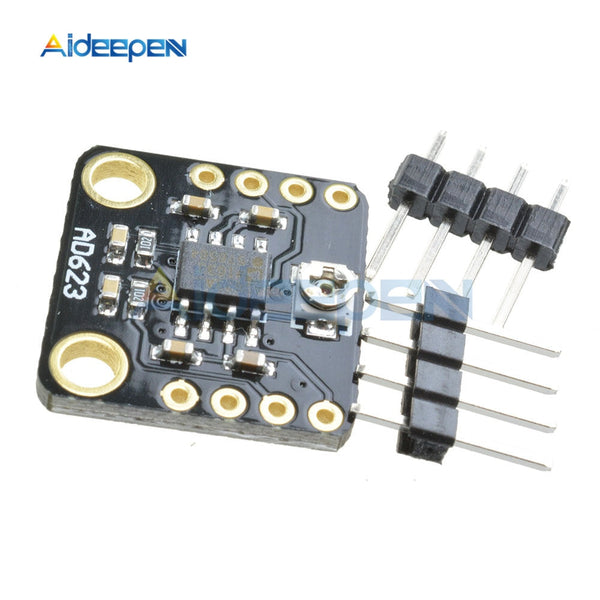High Accuracy AD623 Programmable Gain Instrumentation Amplifier Board Module Dual Single Power CMRR Max 200Hz Digital DIY Kits