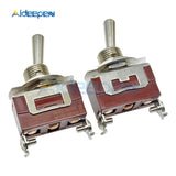 High Precision E TEN(C)1021 Toggle Switch Red 2 Pin ON OFF Switch Silver Contactor 50000 Times Lifespan 250V 20A 29*14.6MM