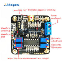 ICL8038 Low Frequency Signal Generator Module Sine Square Triangle Wave Board Sinus Generator Frequency Generator DC 5V 12V