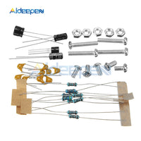 ICL8038 Signal Generator DIY Kit Sine Triangle Square Sawtooth Output 5Hz~400kHz Adjustable Frequency Amplitude with Clear Case