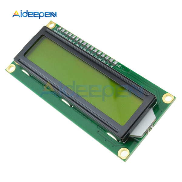 IIC/I2C Serial Interface 1602 16X2 Character LCD Backlight Module Yellow Display LCD 1602 5V For Arduino